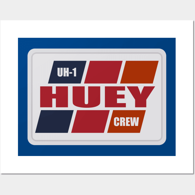 UH-1 Huey Crew Wall Art by TCP